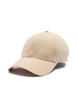 BOSS BLACK Lniana bejsbolówka Zed-LN ze sklepu Gomez Fashion Store w kategorii Czapki z daszkiem męskie - zdjęcie 184882170