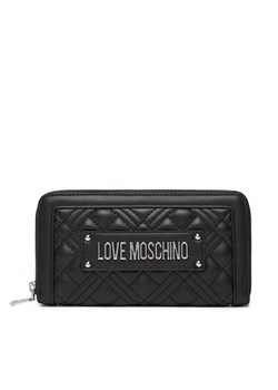 Duży Portfel Damski LOVE MOSCHINO JC5600PP1NLA000B Czarny ze sklepu eobuwie.pl w kategorii Portfele damskie - zdjęcie 184883684