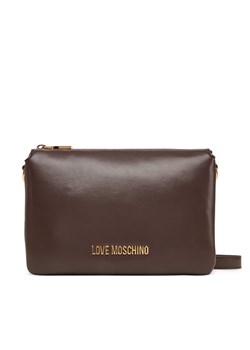 Torebka LOVE MOSCHINO JC4075PP1NLF0301 Brązowy ze sklepu eobuwie.pl w kategorii Listonoszki - zdjęcie 184883740