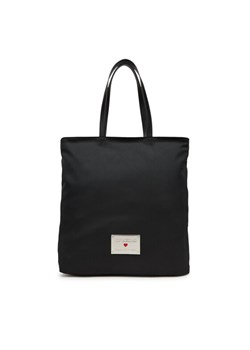 Torebka LOVE MOSCHINO JC4205PP1NLN100A Czarny ze sklepu eobuwie.pl w kategorii Torby Shopper bag - zdjęcie 184883772