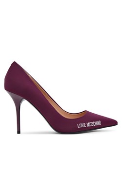 LOVE MOSCHINO Szpilki JA10299G1NIM055641 Bordowy ze sklepu MODIVO w kategorii Czółenka - zdjęcie 184884431
