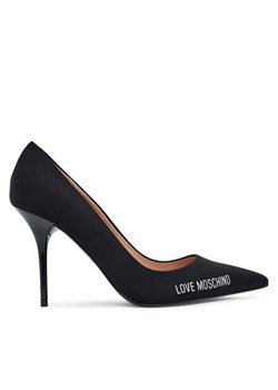 LOVE MOSCHINO Szpilki JA10299G1NIM000040 Czarny ze sklepu MODIVO w kategorii Czółenka - zdjęcie 184884451