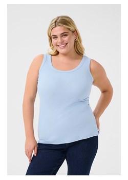 KAFFE curve Top w kolorze błękitnym ze sklepu Limango Polska w kategorii Bluzki damskie - zdjęcie 184886244