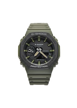 G-Shock Zegarek GA-2110SU-3AER Zielony ze sklepu MODIVO w kategorii Zegarki - zdjęcie 184887302