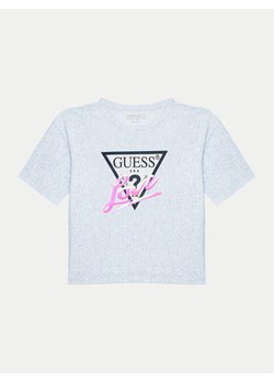 Guess T-Shirt J5GI10 K6YW4 Niebieski Regular Fit ze sklepu MODIVO w kategorii Bluzki dziewczęce - zdjęcie 184887312