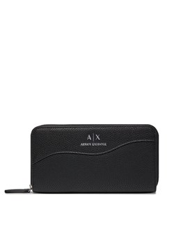 Armani Exchange Duży Portfel Damski 948068 CC783 00020 Czarny ze sklepu MODIVO w kategorii Portfele damskie - zdjęcie 184887852