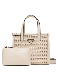 Guess Torebka Brigitta Mini HWWZ72 06770 Écru ze sklepu MODIVO w kategorii Torebki damskie - zdjęcie 184888592