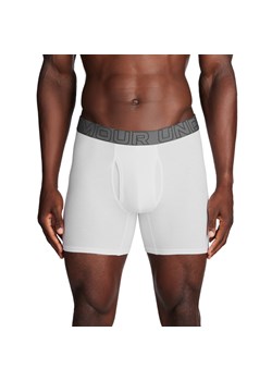 Męska bielizna treningowa (3-pack) Under Armour M UA Perf Cotton 6in - biała ze sklepu Sportstylestory.com w kategorii Majtki męskie - zdjęcie 184888784