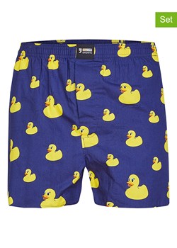 Happy Shorts Bokserki (3 pary) w kolorze granatowo-czarnym ze sklepu Limango Polska w kategorii Majtki męskie - zdjęcie 184888802