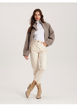 Reserved - Bawełniany golf - biały ze sklepu Reserved w kategorii Bluzki damskie - zdjęcie 184889094