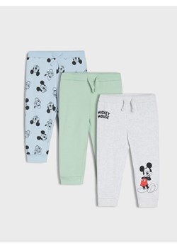 Sinsay - Spodnie 3 pack Mickey Mouse - niebieski ze sklepu Sinsay w kategorii Odzież dla niemowląt - zdjęcie 184890224