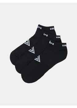 Sinsay - Skarpetki z nadrukiem Umbro 3 pack - czarny - id: 803EL-99X - marki Sinsay - 184890311 Sinsay - Skarpetki z nadrukiem Umbro 3 pack - czarny ze sklepu Sinsay w kategorii Skarpetki męskie - zdjęcie 184890311