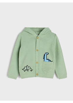 Sinsay - Sweter z kapturem - zielony - id: 876CT-65X - marki Sinsay - 184890322 Sinsay - Sweter z kapturem - zielony ze sklepu Sinsay w kategorii Bluzy i swetry - zdjęcie 184890322