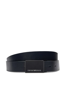 Pasek Męski Emporio Armani Y4S427 YTU7J 84866 Granatowy ze sklepu eobuwie.pl w kategorii Paski męskie - zdjęcie 184890430