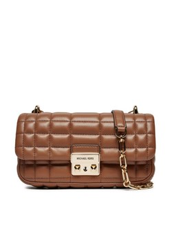 Torebka MICHAEL Michael Kors Tribecca 30R4G2RL5L Brązowy ze sklepu eobuwie.pl w kategorii Listonoszki - zdjęcie 184890432