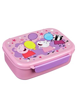 Peppa Pig Śniadaniówka &quot;Świnka Peppa&quot; w kolorze jasnoróżowym - 18 x 13,5 x 6 cm ze sklepu Limango Polska w kategorii Naczynia dziecięce - zdjęcie 184892141