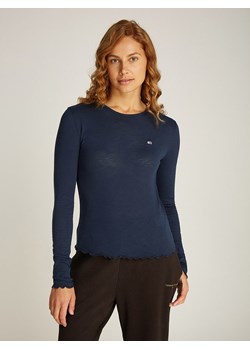 TOMMY JEANS Koszulka w kolorze granatowym ze sklepu Limango Polska w kategorii Bluzki damskie - zdjęcie 184892334
