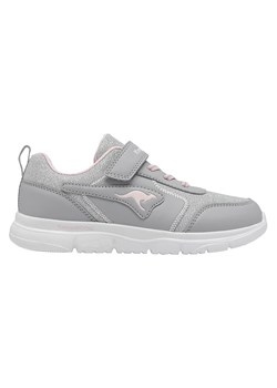 Kangaroos Sneakersy &quot;K-ETK Zig EV&quot; w kolorze szaro-jasnoróżowym ze sklepu Limango Polska w kategorii Buty sportowe dziecięce - zdjęcie 184892802
