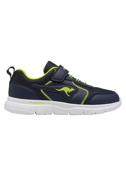 Kangaroos Sneakersy &quot;K-ETK Zig EV&quot; w kolorze granatowo-żółtym ze sklepu Limango Polska w kategorii Buty sportowe dziecięce - zdjęcie 184892811