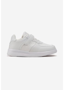 Białe Buty Sportowe z Cholewką przed Kostkę ze Skórzaną Wkładką Dorenni ze sklepu born2be.pl w kategorii Buty sportowe dziecięce - zdjęcie 184893510