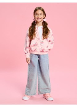 Sinsay - Bluza na zamek - różowy ze sklepu Sinsay w kategorii Bluzy dziewczęce - zdjęcie 184904003