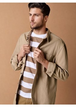 Sinsay - Koszulka - brązowy ze sklepu Sinsay w kategorii T-shirty męskie - zdjęcie 184904074