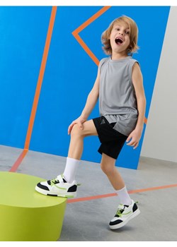 Sinsay - Szorty 2 pack Active - czarny ze sklepu Sinsay w kategorii Spodenki chłopięce - zdjęcie 184904182