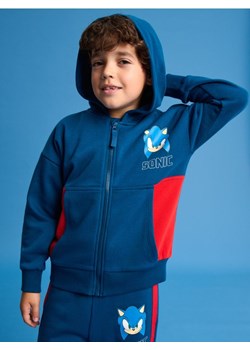 Sinsay - Bluza z kapturem SONIC THE HEDGEHOG - granatowy ze sklepu Sinsay w kategorii Bluzy chłopięce - zdjęcie 184904234