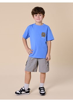 Sinsay - Koszulka z nadrukiem na plecach - niebieski ze sklepu Sinsay w kategorii T-shirty chłopięce - zdjęcie 184904333