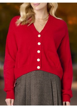 Sinsay - Sweter - czerwony ze sklepu Sinsay w kategorii Swetry damskie - zdjęcie 184904404