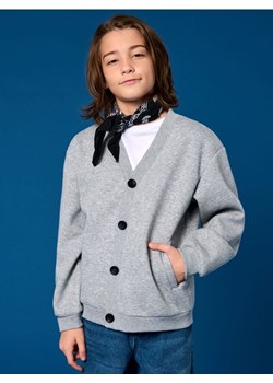 Sinsay - Bluza zapinana na guziki - szary ze sklepu Sinsay w kategorii Bluzy chłopięce - zdjęcie 184904641