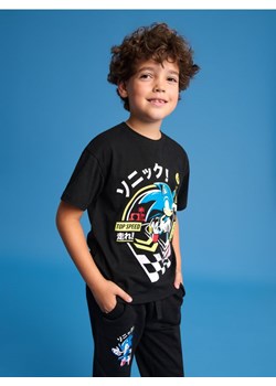 Sinsay - Koszulka Sonic the Hedgehog - czarny ze sklepu Sinsay w kategorii T-shirty chłopięce - zdjęcie 184904860