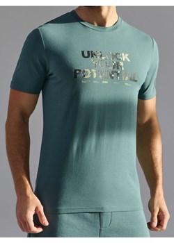 Sinsay - Koszulka SNSY PERFORMANCE - zielony ze sklepu Sinsay w kategorii T-shirty męskie - zdjęcie 184905021