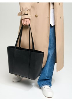 Sinsay - Torba shopper - czarny - id: 8275R-99X - marki Sinsay - 184905182 Sinsay - Torba shopper - czarny ze sklepu Sinsay w kategorii Torby Shopper bag - zdjęcie 184905182