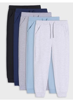 Sinsay - Spodnie dresowe 5 pack - szary ze sklepu Sinsay w kategorii Spodnie chłopięce - zdjęcie 184905214