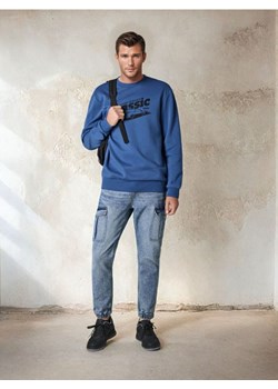 Sinsay - Jeansy jogger cargo - niebieski ze sklepu Sinsay w kategorii Jeansy męskie - zdjęcie 184905330