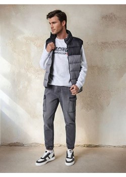 Sinsay - Jeansy jogger cargo - szary ze sklepu Sinsay w kategorii Jeansy męskie - zdjęcie 184905331
