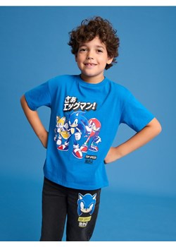 Sinsay - Koszulka Sonic the Hedgehog - niebieski ze sklepu Sinsay w kategorii T-shirty chłopięce - zdjęcie 184905471