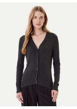 Calvin Klein Kardigan LV044C346G Szary Regular Fit ze sklepu MODIVO w kategorii Swetry damskie - zdjęcie 184905993