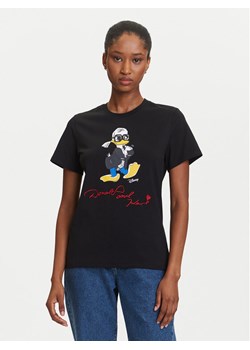 KARL LAGERFELD T-Shirt A3W17090 Czarny Regular Fit ze sklepu MODIVO w kategorii Bluzki damskie - zdjęcie 184906042