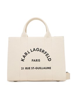 KARL LAGERFELD Torebka A1W50010 Beżowy ze sklepu MODIVO w kategorii Torebki damskie - zdjęcie 184906051