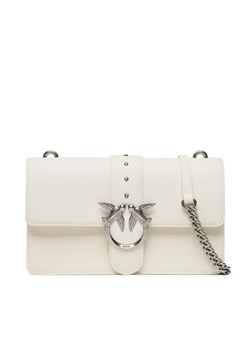 Pinko Torebka Love One Classic Cl PE 23 PLTT 100053 A0F1 Biały ze sklepu MODIVO w kategorii Listonoszki - zdjęcie 184906063