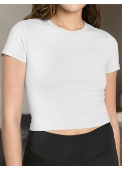 Sinsay - Crop top - biały ze sklepu Sinsay w kategorii Bluzki damskie - zdjęcie 184915004