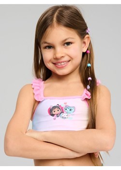 Sinsay - Strój kąpielowy z tiulową falbanką z efektem ombre Gabby's Dollhouse - różowy ze sklepu Sinsay w kategorii Stroje kąpielowe - zdjęcie 184915142