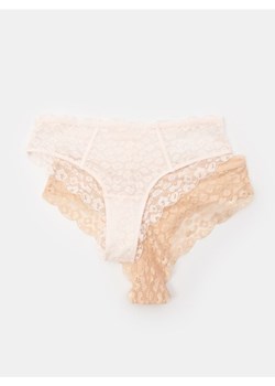 Sinsay - Majtki brazyliany 2 pack - wielobarwny ze sklepu Sinsay w kategorii Majtki damskie - zdjęcie 184915473