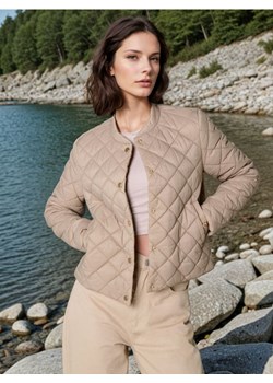 Sinsay - Kurtka pikowana - kremowy ze sklepu Sinsay w kategorii Kurtki damskie - zdjęcie 184915484