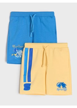 Sinsay - Szorty 2 pack Sonic The Hedgehog - wielobarwny ze sklepu Sinsay w kategorii Spodenki chłopięce - zdjęcie 184915724