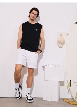 Sinsay - Tank top na nadrukiem na plecach - czarny ze sklepu Sinsay w kategorii T-shirty męskie - zdjęcie 184915802