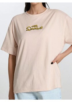 Sinsay - Koszulka The Simpsons - kremowy ze sklepu Sinsay w kategorii Bluzki damskie - zdjęcie 184915883