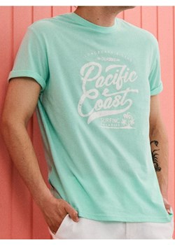 Sinsay - Koszulka - niebieski ze sklepu Sinsay w kategorii T-shirty męskie - zdjęcie 184915974